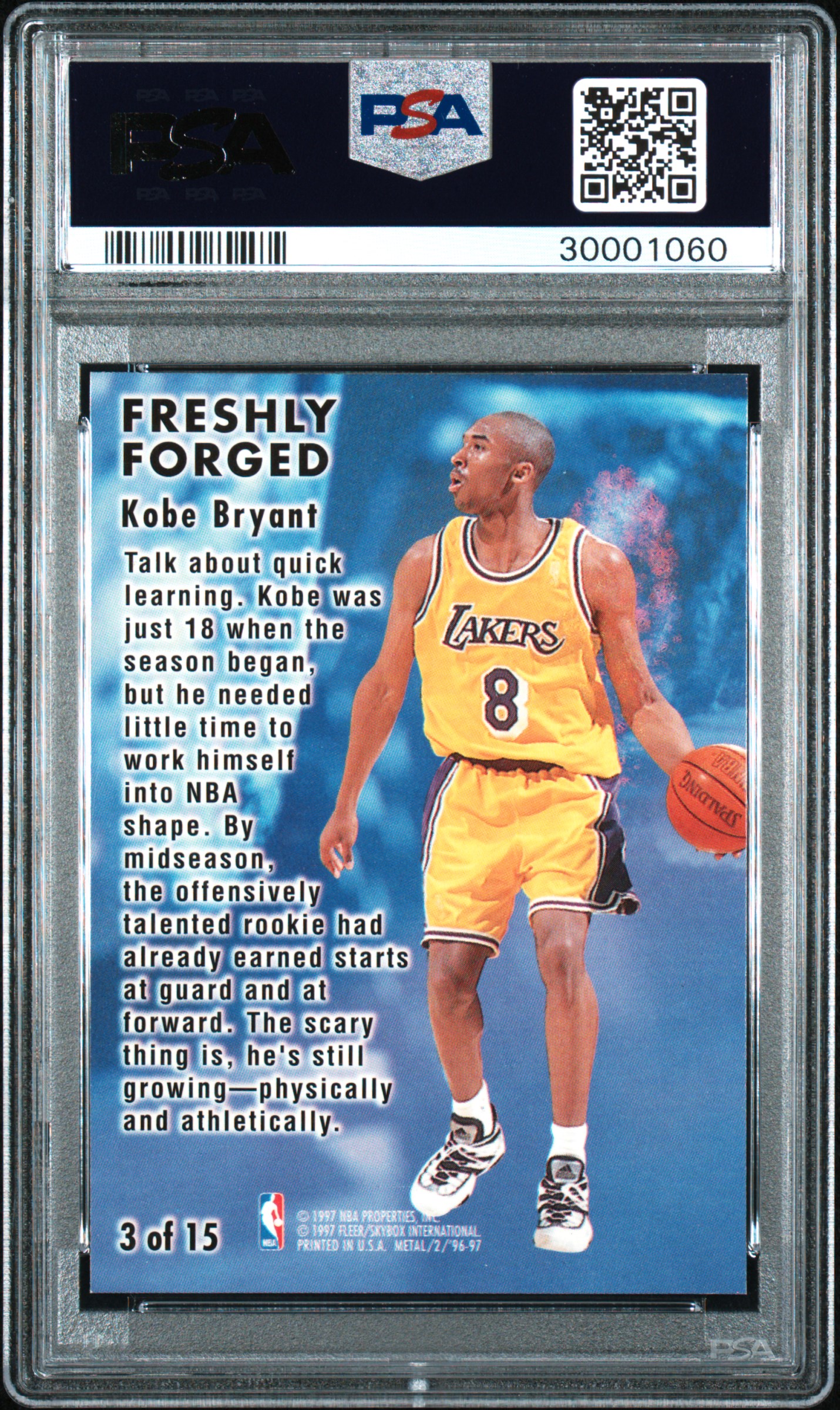 Basketball - Kobe Bryant Master Set: DaWongz Kobe Bryant RC