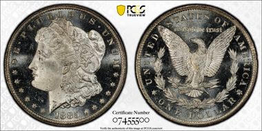 1885-CC $1 MS66DMPL