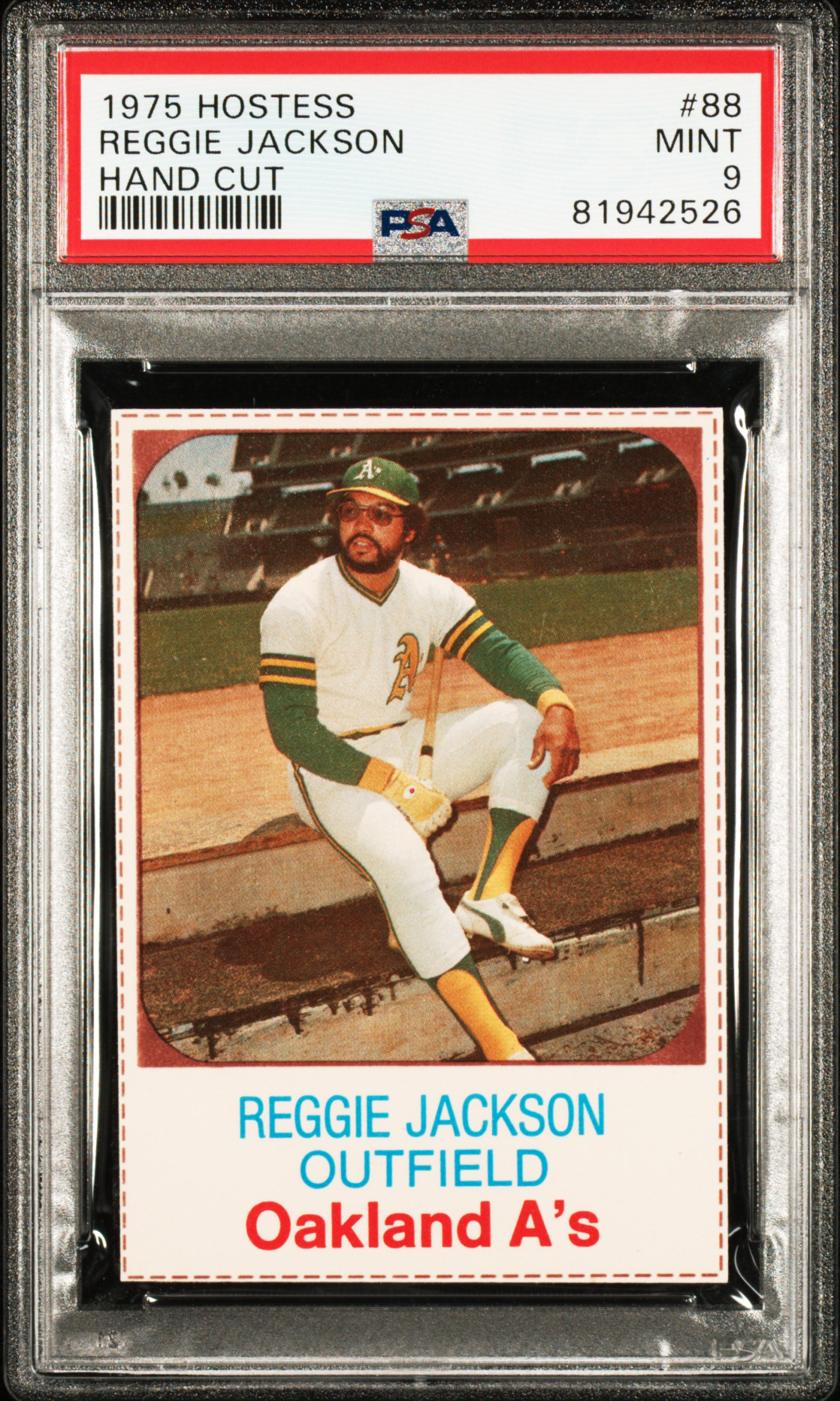 9 REGGIE JACKSON Oakland Athletics MLB OF Green Mint Throwback Jersey