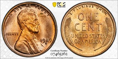 1929-D 1C MS66RD