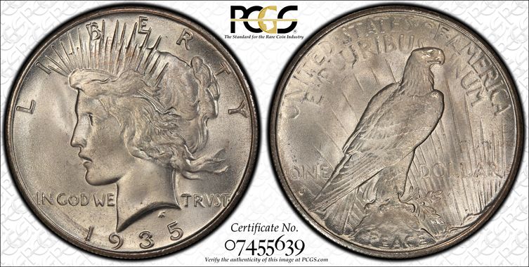 Cert 07455639 - Coin Image