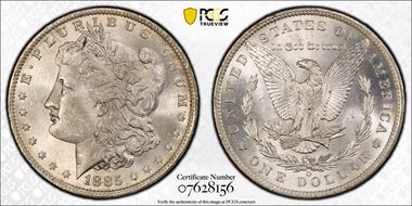 1885-O $1 MS65