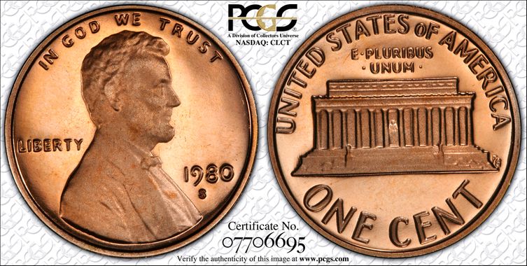 Cert 07706695 - Coin Image