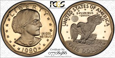 1980-S SBA$1 PR70DCAM