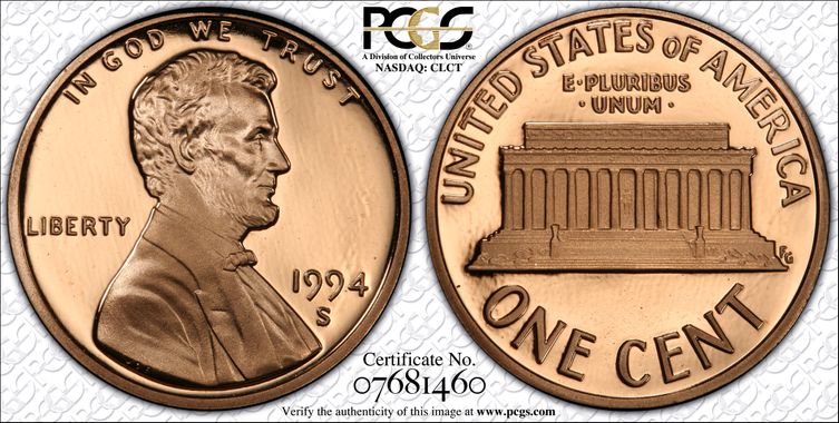 Cert 07681460 - Coin Image