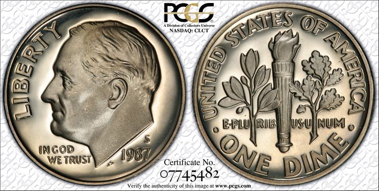 Cert 07745482 - Coin Image