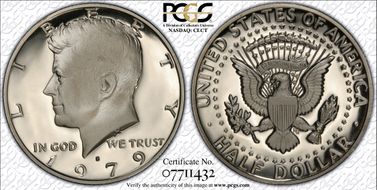 1979-S 50C Type 1 PR70DCAM