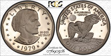 1979-S SBA$1 Type 1 PR70DCAM