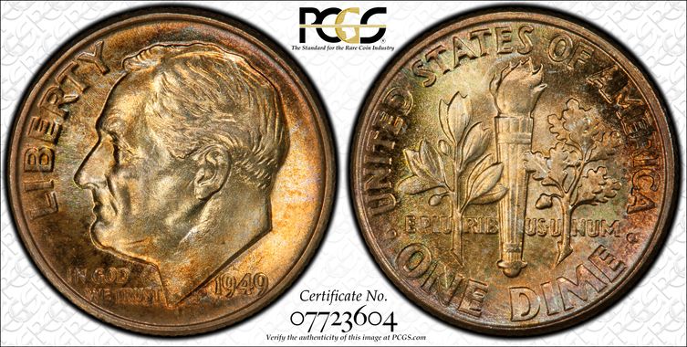 Cert 07723604 - Coin Image