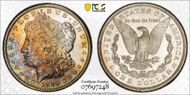 1880-S $1 MS64