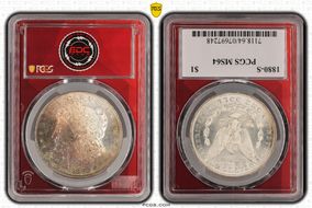 1880-S $1 MS64