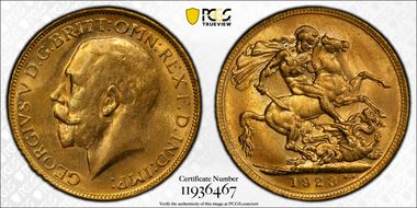 1923-P Sov S-4001 MS64