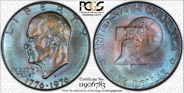 1976-D $1 Type 1 MS66