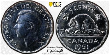 1951 5C Low Relief SP65