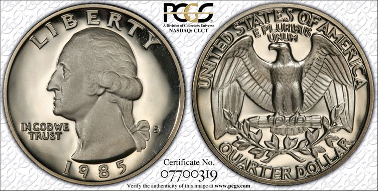 Cert 07700319 - Coin Image