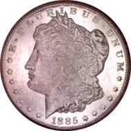 1885-CC $1 MS63DMPL