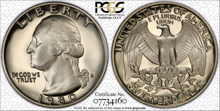 Cert 07734160 - Coin Image