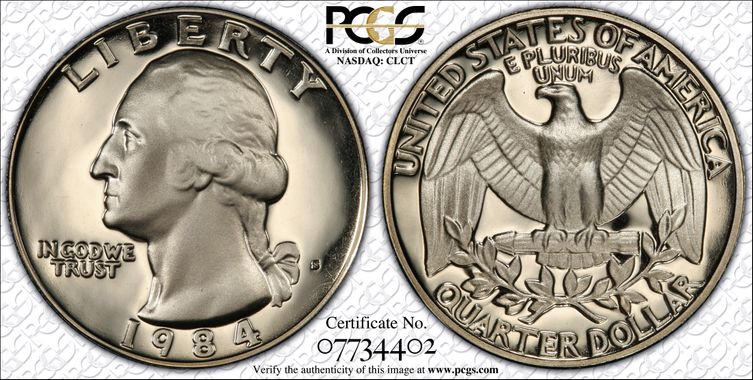 Cert 07734402 - Coin Image