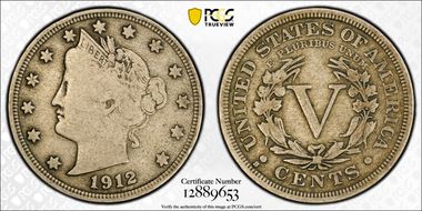 1912-S 5C F15