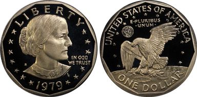 1979-S SBA$1 Type 1 PR70DCAM