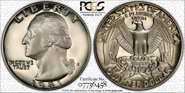 Cert 07736458 - Coin Image