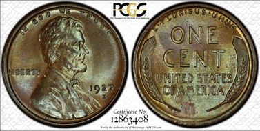 1927-D 1C MS65BN