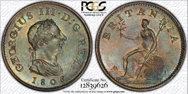 1806 1/4D S-3782 MS65BN