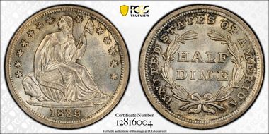 1839 H10C No Drapery MS64