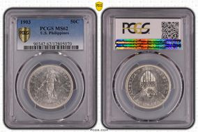 1903 50C KM-167  Ag MS62