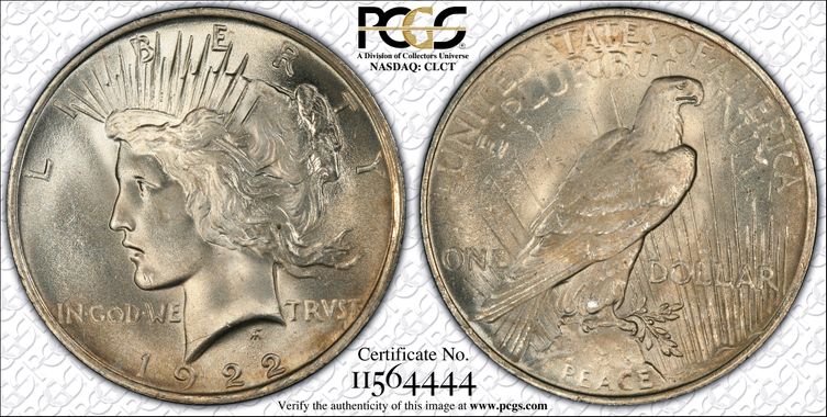 Cert 11564444 - Coin Image