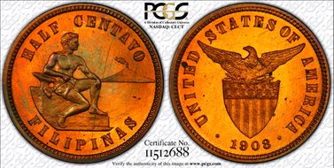 1908 1/2C PR64RD
