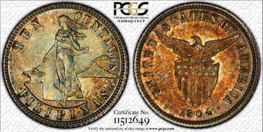 1904 10C MS64