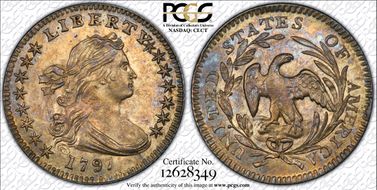 1797 H10C 15 Stars MS63