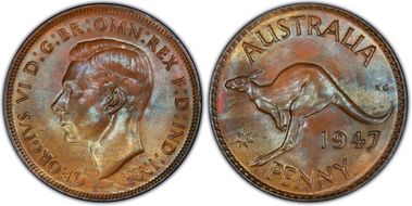 1947 Y. (p) 1D MS64BN