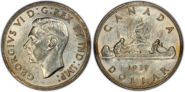 1937 S$1 MS63