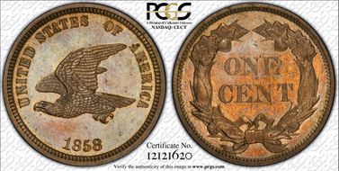 1858 1C J-204 PR64