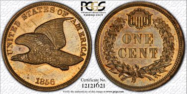 1856 1C J-184 PR62