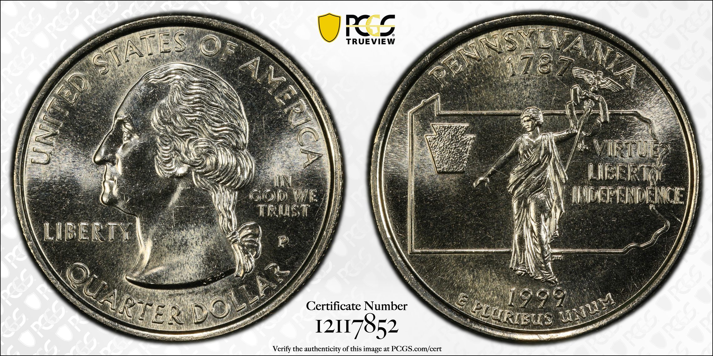 1999 P Pennsylvania Nickel