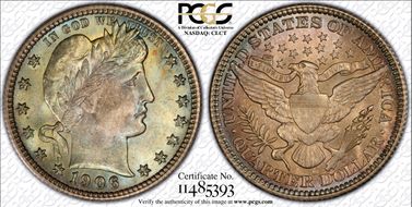 1906-D 25C MS67