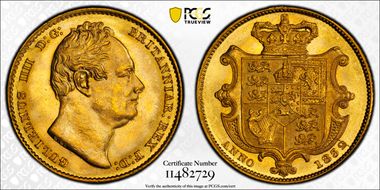1832 Sov S-3829B 2nd Bust MS65