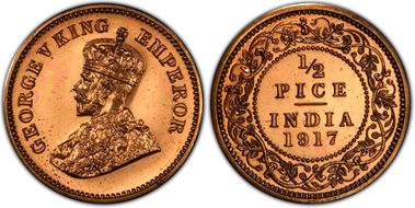 1917(c) 1/2 Pc Restrike PR61RD