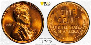 1951-D/S 1C OMM FS-511 MS66RD