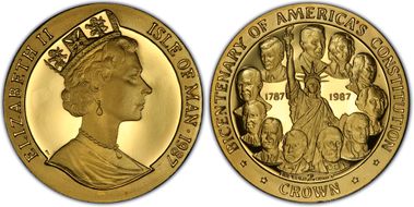 1987 Crown Constition Au PR68DCAM