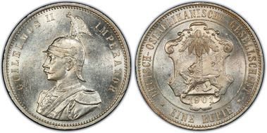 1901 Rupie AU58