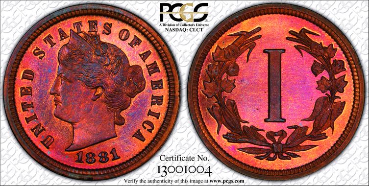 Cert 13001004 - Coin Image