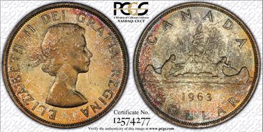1963 S$1 MS65