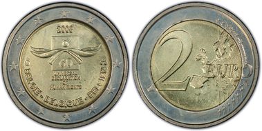 2008 € 2 Human Rights MS64