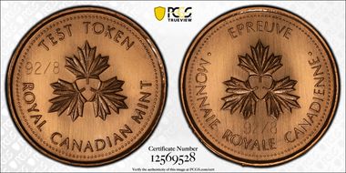 (1983) $1 Tok TT-100.6 92 / 8 MS66RD