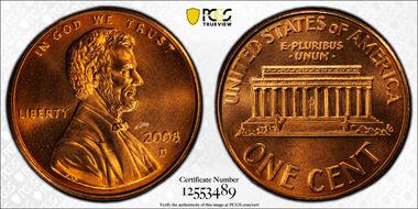 2008-D 1C Satin Finish SP68RD