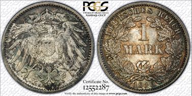 1910-J Mark J-17 MS64